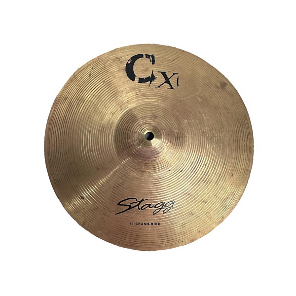 Used Stagg 14in CX CRASH-RIDE Cymbal