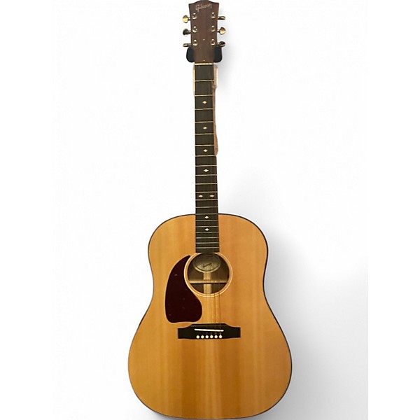 Used Gibson g-45 Natural Acoustic Electric Guitar Natural