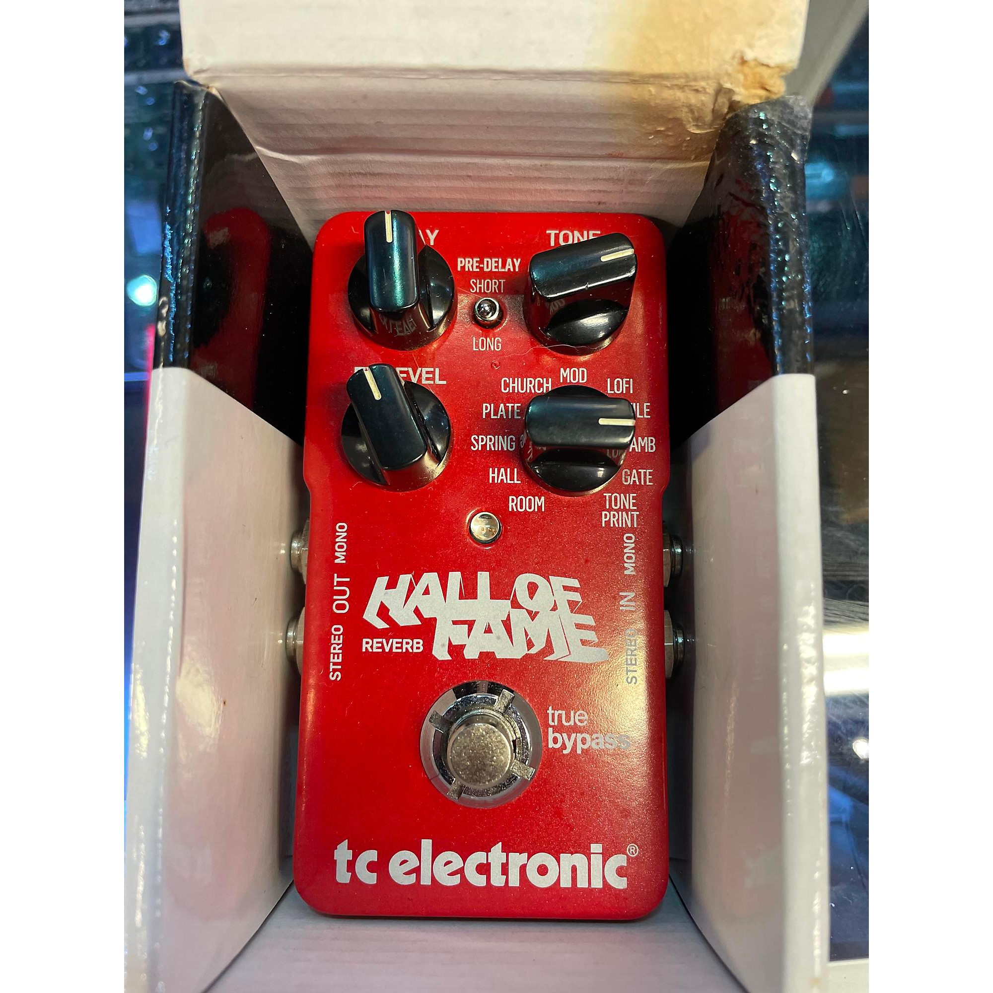 Used TC Electronic Hall Of Fame Reverb Effect Pedal | Guitar Center