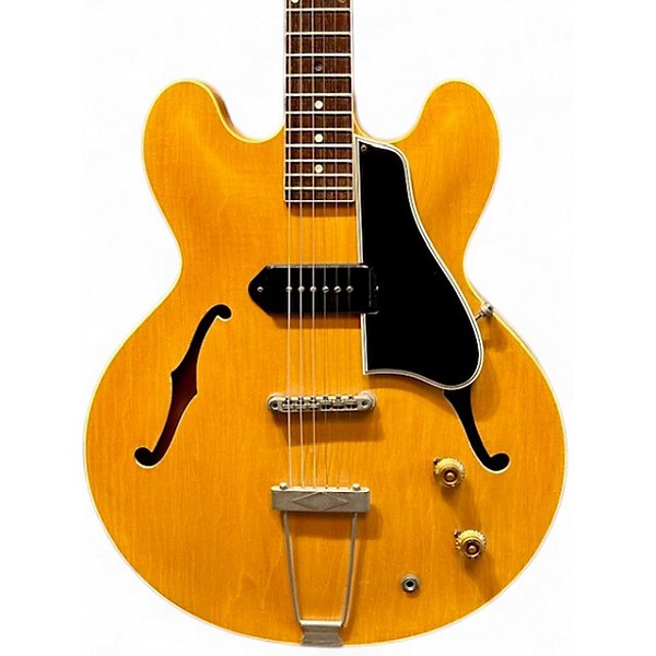 Vintage 1960s Gibson ES330TN Natural Acoustic Electric Guitar