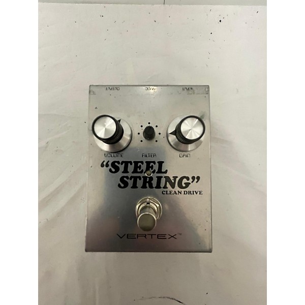 Used VERTEX STEEL STRING CLEAN DRIVE Effect Pedal