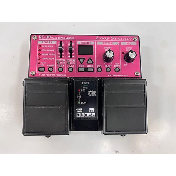 Used BOSS RC30 Loop Station Twin Pedal