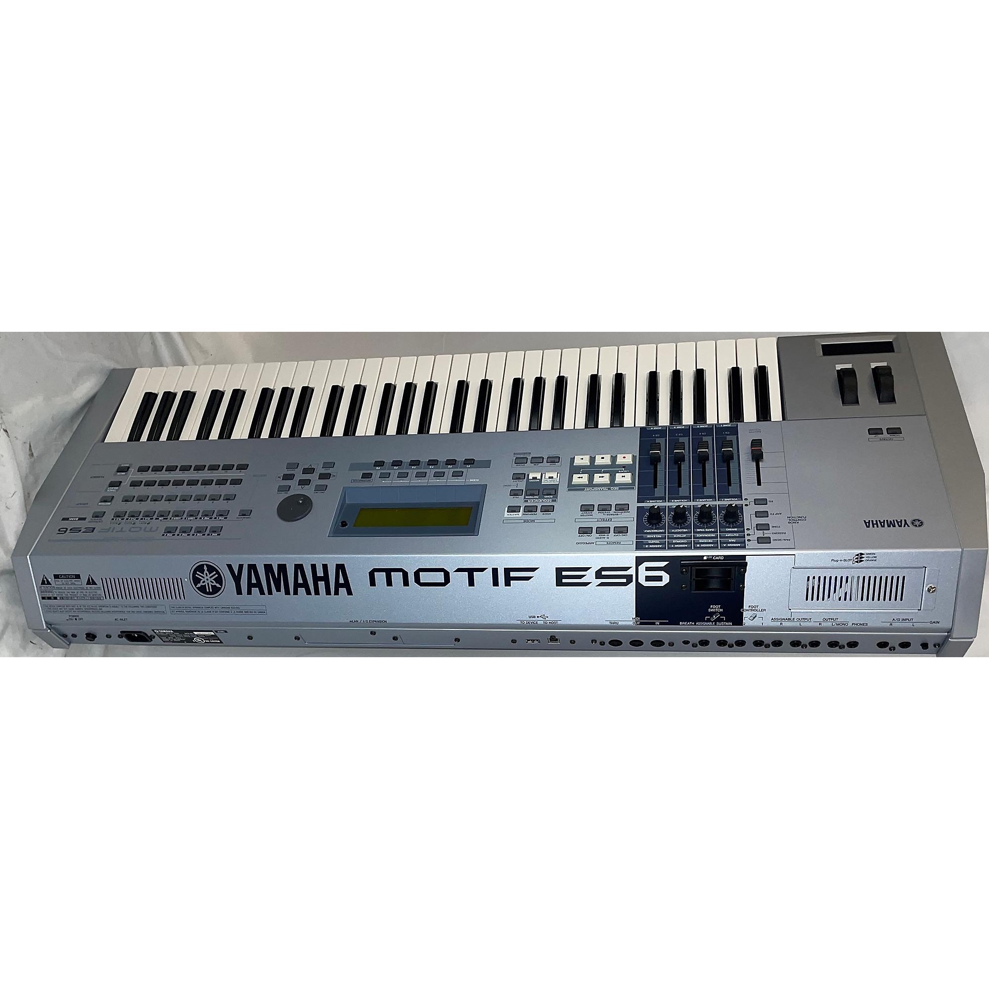 Yamaha Motif ES6 シンセサイザー 61鍵 Used Yamaha Motif ES6 61 Key Keyboard Workstation | Guitar