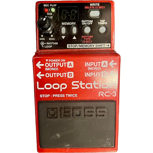Used BOSS RC3 Loop Station Pedal Guitar Center