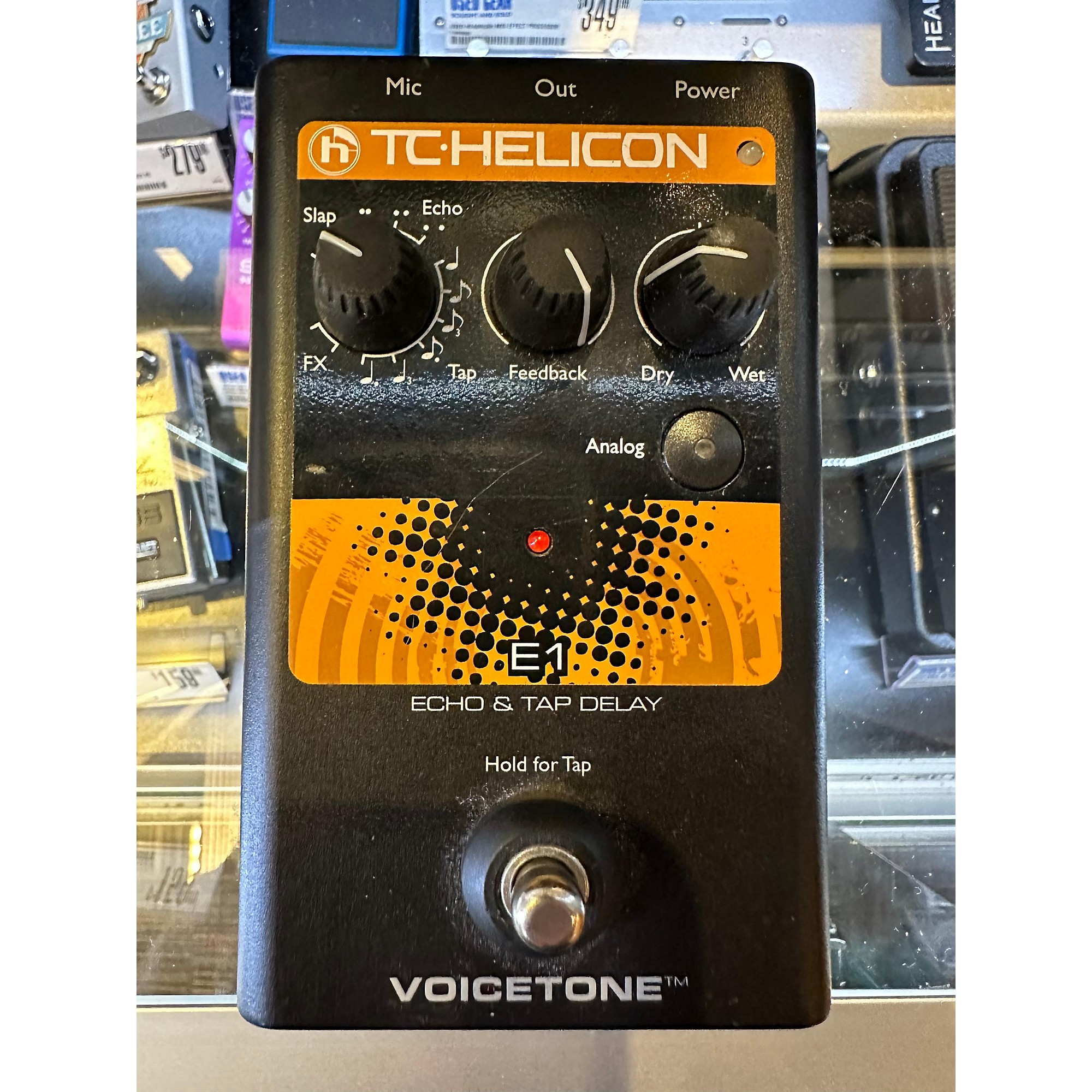 Used TC-Helicon Voicetone E1 Effect Pedal | Guitar Center