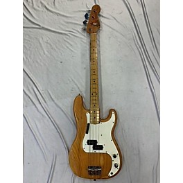 Vintage Fender Vintage 1974 Fender P BASS Natural Electric Bass Guitar