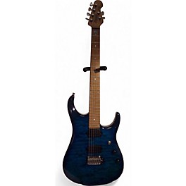 Used Sterling By Music Man JP150D John Petrucci Signature W/ DiMarzio Cerulean Paradise Solid Body Electric Guitar