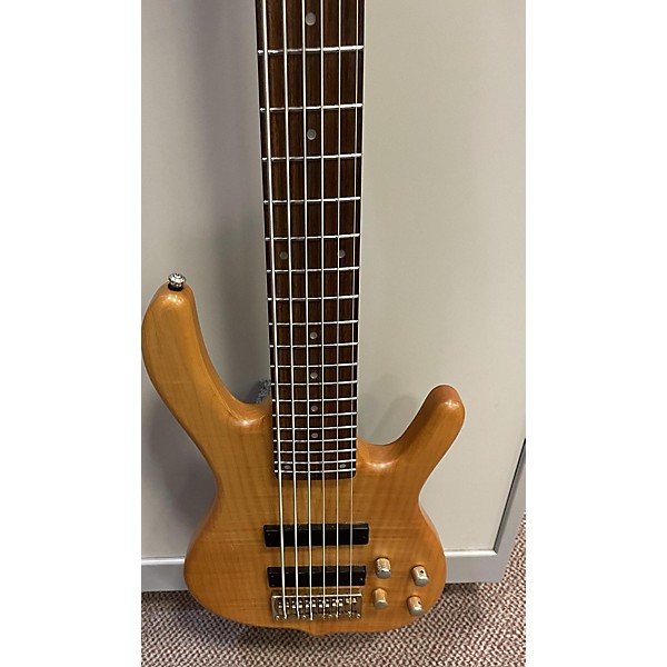 Used Used KSD Burner Deluxe Natural Electric Bass Guitar