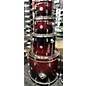 Used PDP by DW Used PDP By DW 4 piece Concept Maple Red To Black Fade Drum Kit thumbnail