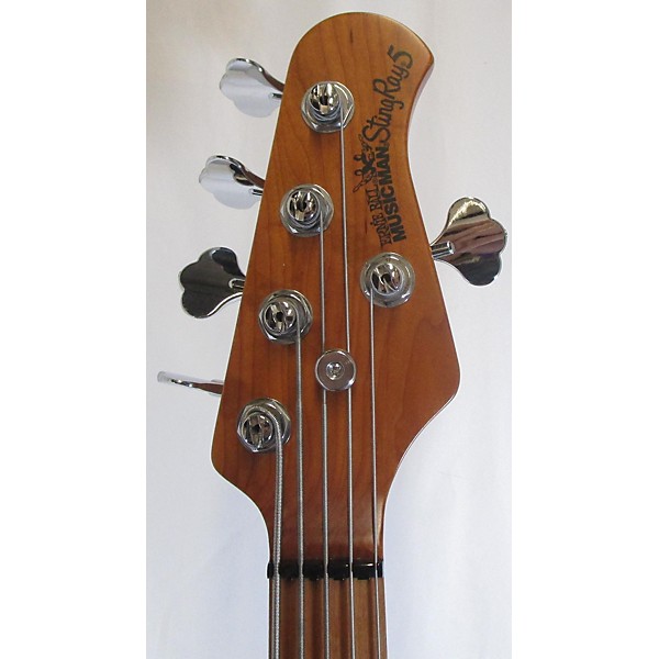 Used Ernie Ball Music Man Stingray HH 5 String Electric Bass Guitar