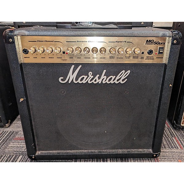 Used Marshall MG50DFX 1x12 50W Guitar Combo Amp | Guitar Center