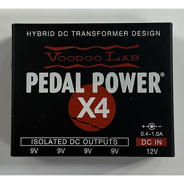 Used Voodoo Lab Pedal Power X4 Power Supply