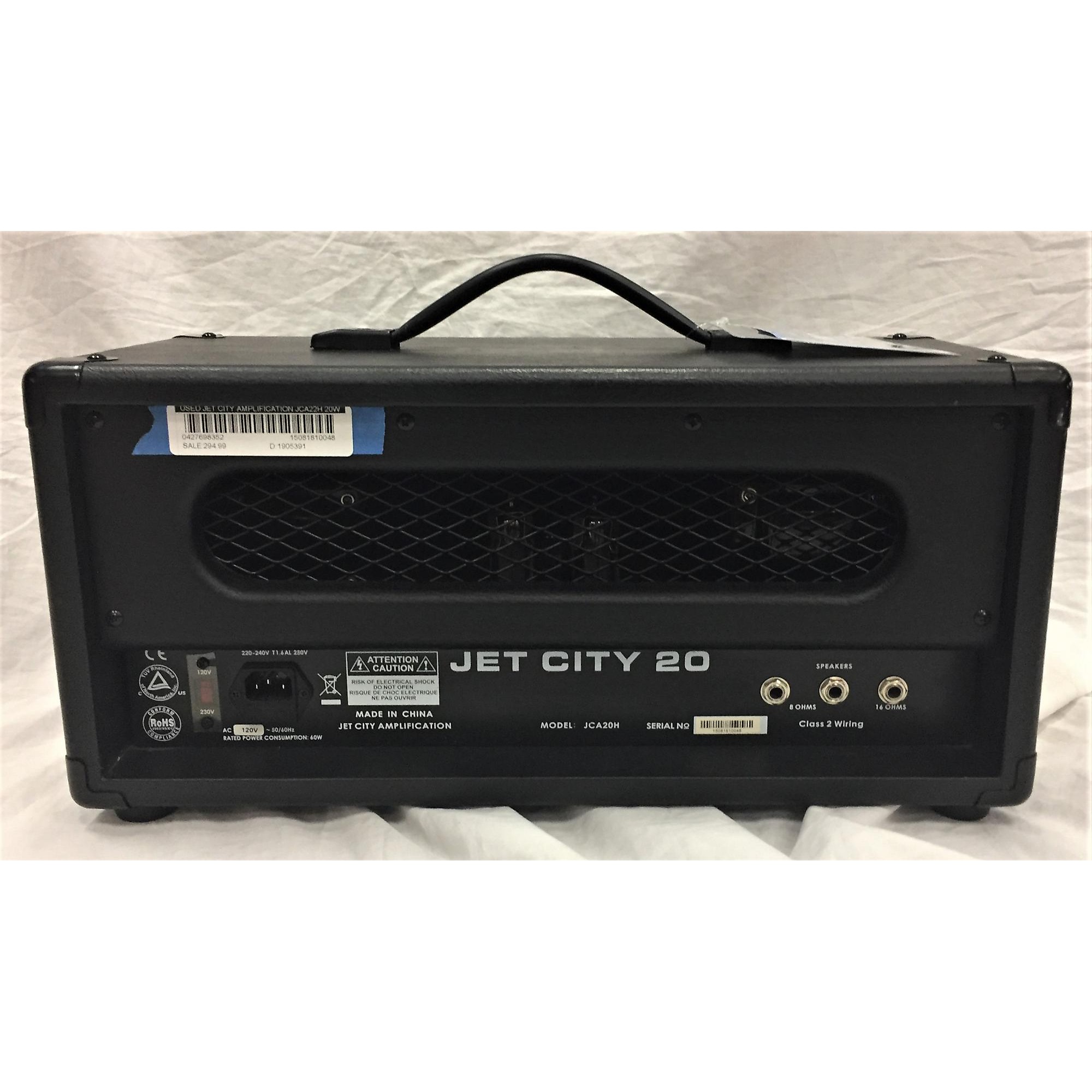 Used Jet City Amplification JCA22H 20W Tube Guitar Amp Head