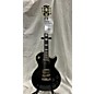 Used Epiphone Used 2002 Epiphone Les Paul Custom 50th Anniversay Ebony Solid Body Electric Guitar thumbnail