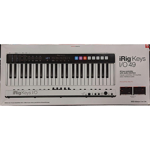 Used IK Multimedia IRig Keys I/O 49-Key MIDI Controller | Guitar