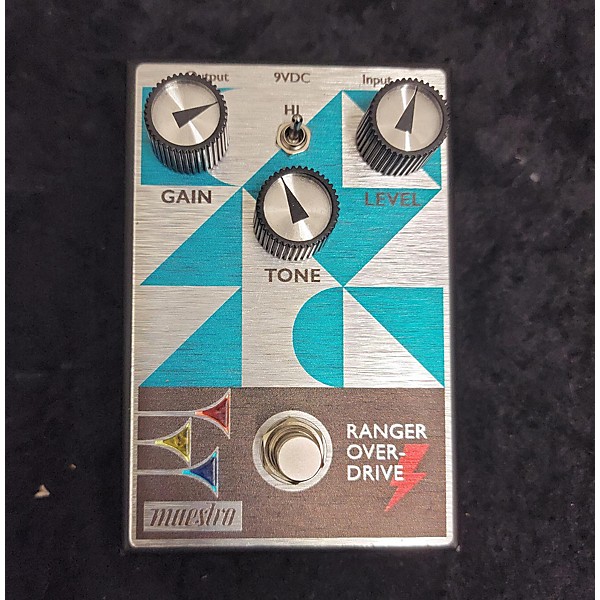 Used Maestro Ranger Over-Drive Effect Pedal