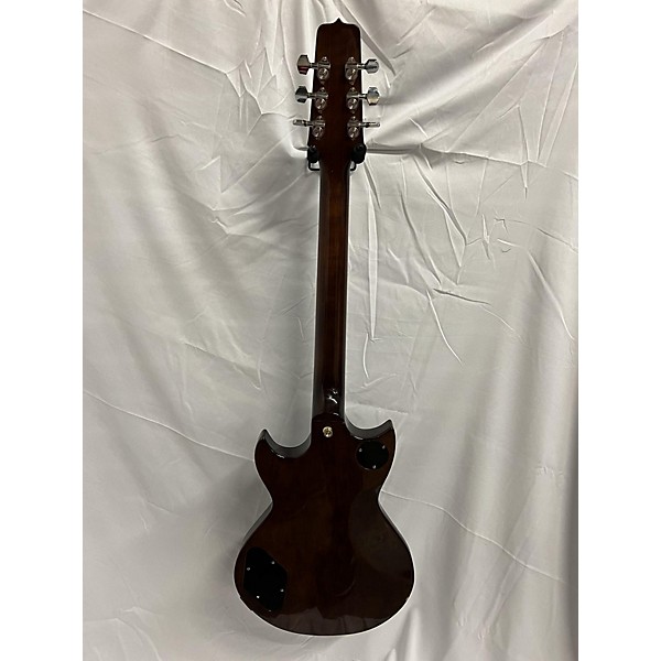 Used Used Westbury Standard Dark Wood Grain Solid Body Electric Guitar