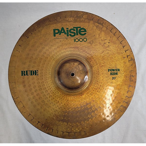 Used Paiste 20in Power Ride Cymbal