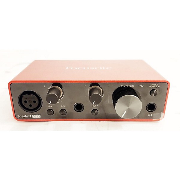 Used Focusrite Scarlett Solo Gen 3 Audio Interface | Guitar Center