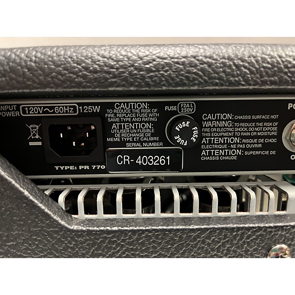 Used Fender Princeton 65 1x12 15W Tube Guitar Combo Amp Guitar Center