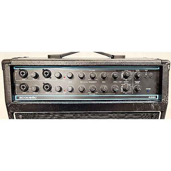 Used Acoustic AG60 60W 2X8 Acoustic Guitar Combo Amp Guitar Center