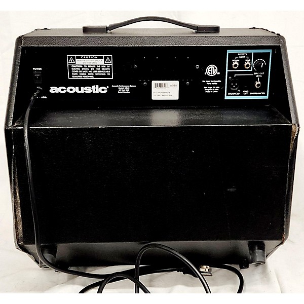Used Acoustic AG60 60W 2X8 Acoustic Guitar Combo Amp Guitar Center