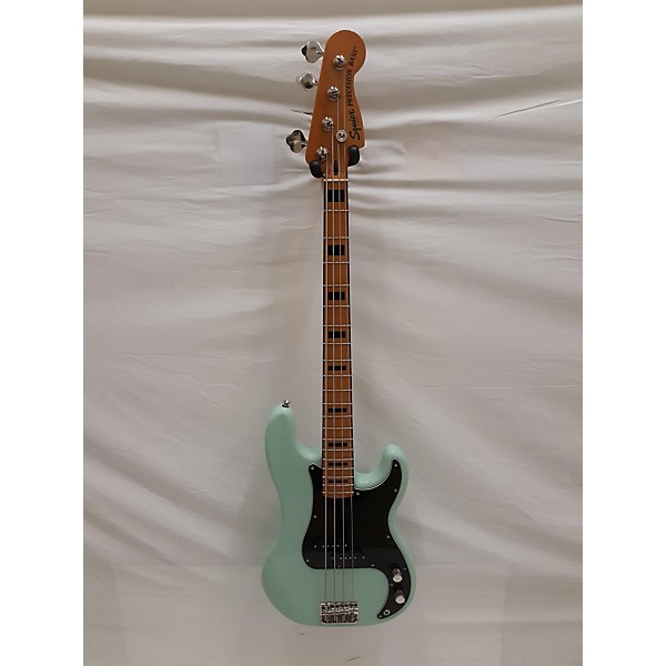 Used Squier Classic Vibe 1970S Precision Bass Electric Bass Guitar Surf Green Guitar Center