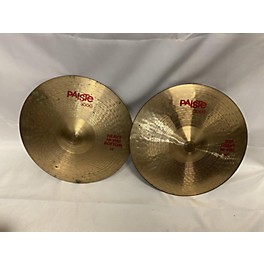 Used Paiste 14in 3000 Hi Hat Pair Cymbal