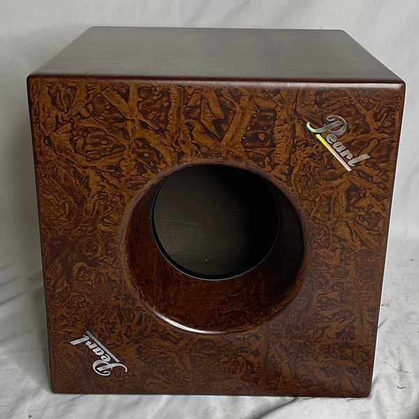 Used Pearl Cube Cajon W/ Stand Cajon