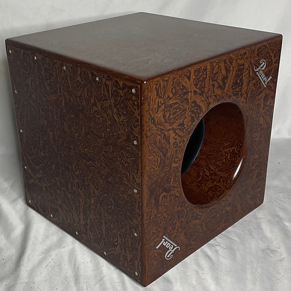 Used Pearl Cube Cajon W/ Stand Cajon