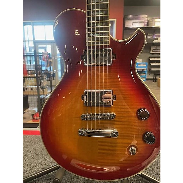 Used Michael Kelly Used Michael Kelly Patriot Custom Cherry Sunburst Solid Body Electric Guitar