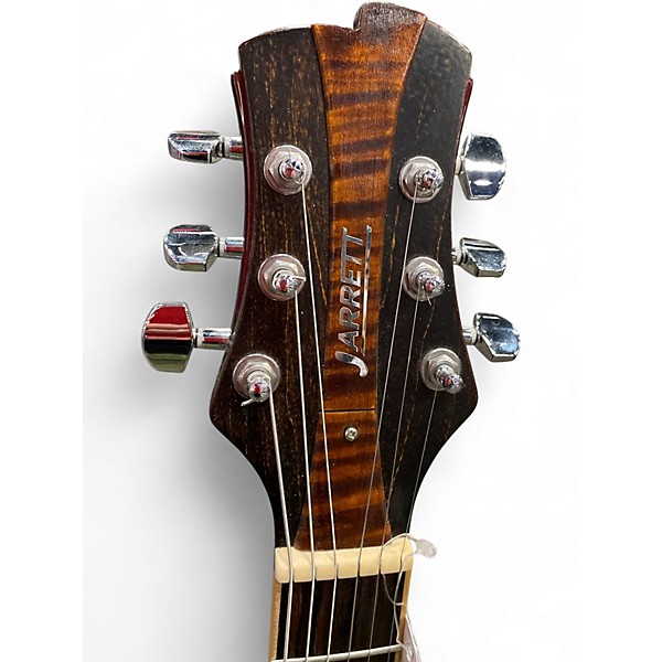 Used Jarrett ZAFFIRO Cherry Sunburst Solid Body Electric Guitar
