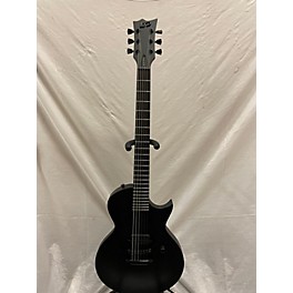 Used ESP Used ESP BLACK METAL LTD Black Solid Body Electric Guitar