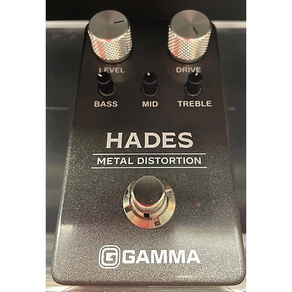 Used GAMMA METAL DISTORTION Effect Pedal
