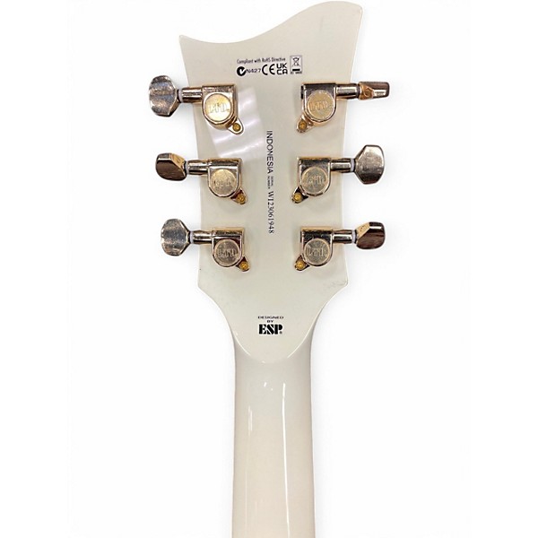 Used ESP XPS P1 Vintage White Hollow Body Electric Guitar