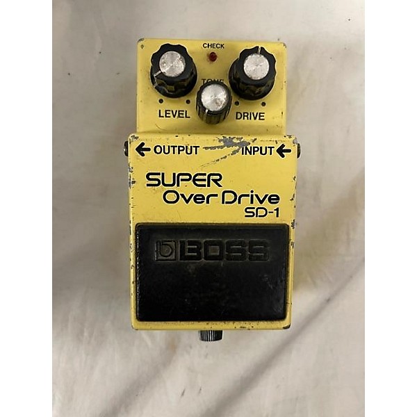 Used BOSS 1980s SD1 Super Overdrive Effect Pedal
