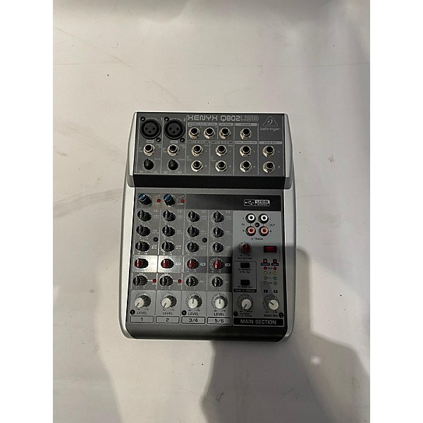 Used Behringer Xenyx Q802USB Unpowered Mixer | Guitar Center