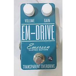 Used Emerson Used Emerson Transparent Overdrive Effect Pedal