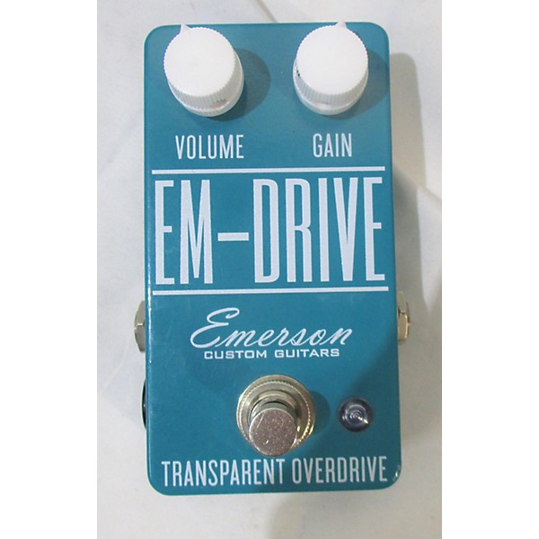 Used Emerson Transparent Overdrive Effect Pedal