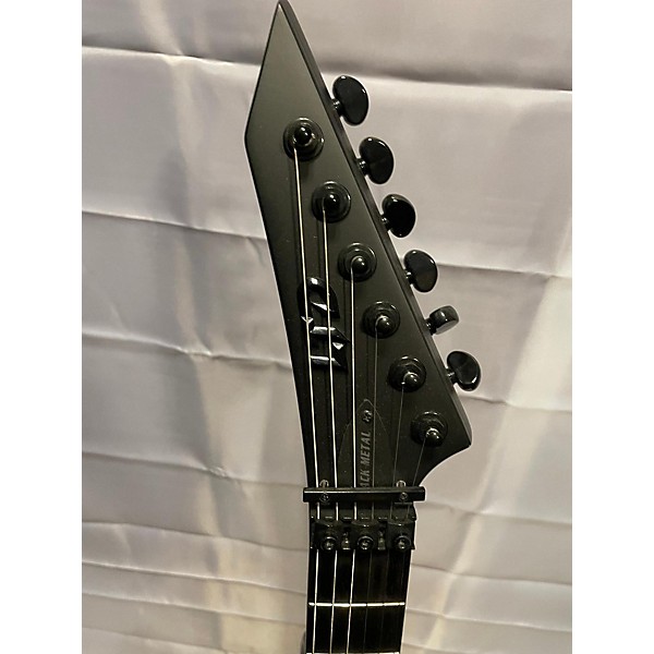 Used ESP LTD M BLACK METAL Solid Body Electric Guitar
