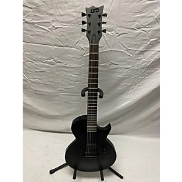 Used ESP Used ESP Ltd Ec Black Metal Black Solid Body Electric Guitar