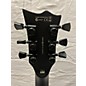 Used ESP Ltd Ec Black Metal Solid Body Electric Guitar