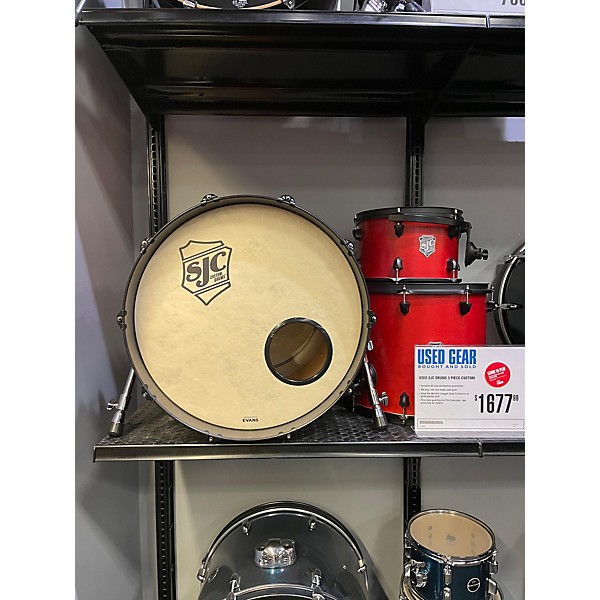 Used SJC Drums Custom Drum Kit