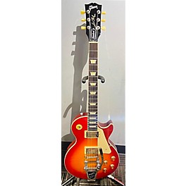 Used Gibson Used 2021 Gibson Les Paul Standard With Bigsby Sunburst Solid Body Electric Guitar