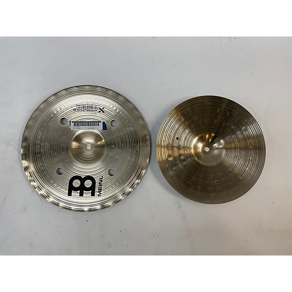 Used MEINL 14in Generation X Trash Hat Pair 12" 14" Cymbal