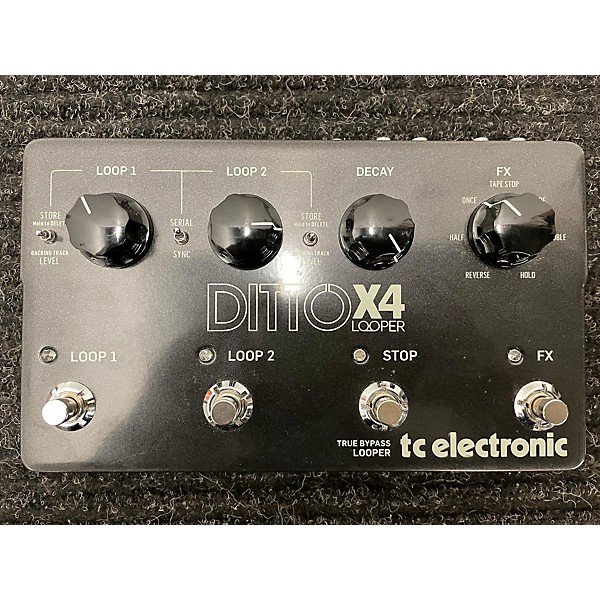 Used TC Electronic Ditto X4 Looper Pedal | Guitar Center