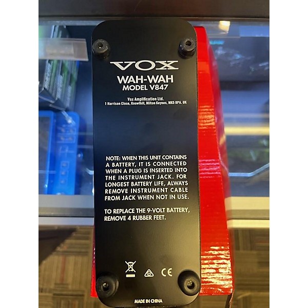 Used VOX 2020s Wah-wah V847 Effect Pedal