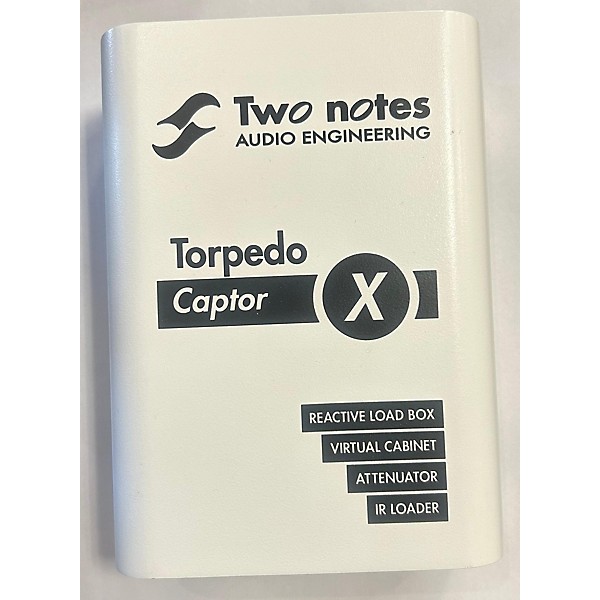 Used Used Two Notes TORPEDO CAPTOR X Power Attenuator