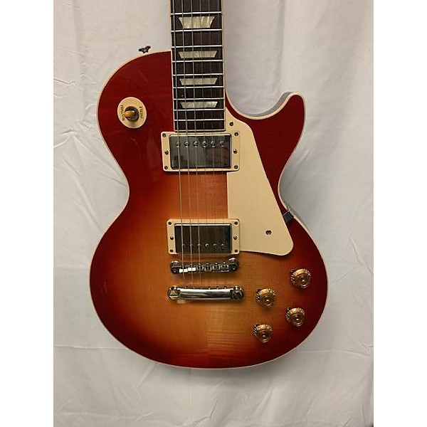 Used Used 2022 REPAIRED HEADSTOCK GIBSON LES PAUL STD 50S Heritage Cherry Sunburst Solid Body Electric Guitar