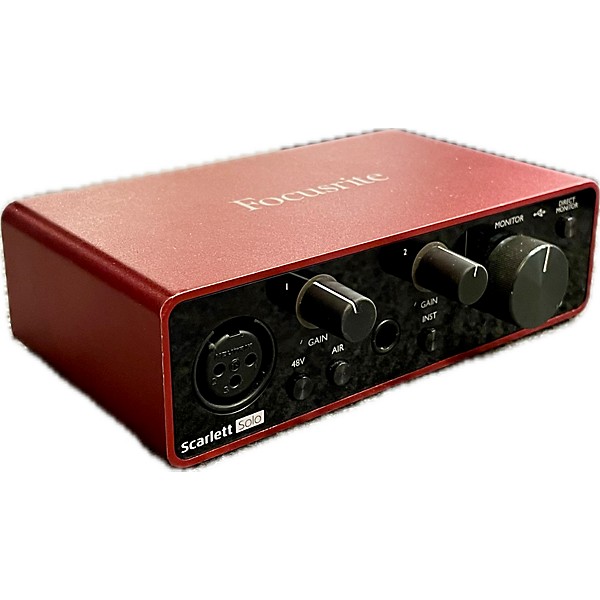 Used Focusrite Scarlett Solo Gen 3 Audio Interface | Guitar Center